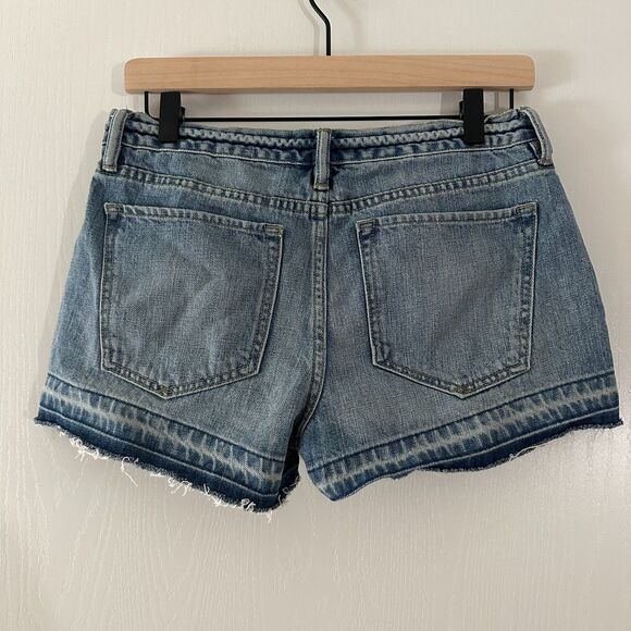 Allsaints Jean Shorts Cutoffs Mid-rise Denim‎ Size 28 - Picture 3 of 4